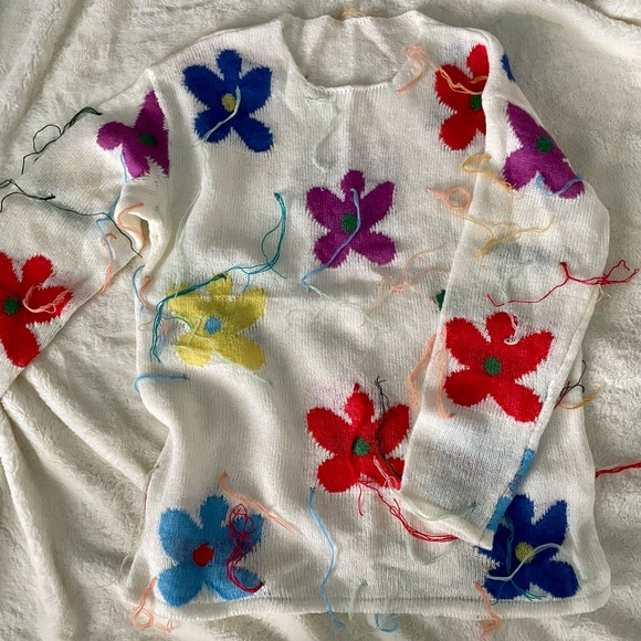 Multi-Color Knit Top - Picture 3 of 7